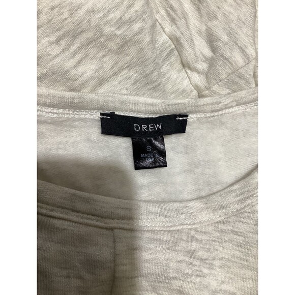 Drew Shirt Womens Small Gray Long Sleeve Knot Front Lightweight Pullover Top - Picture 5 of 6